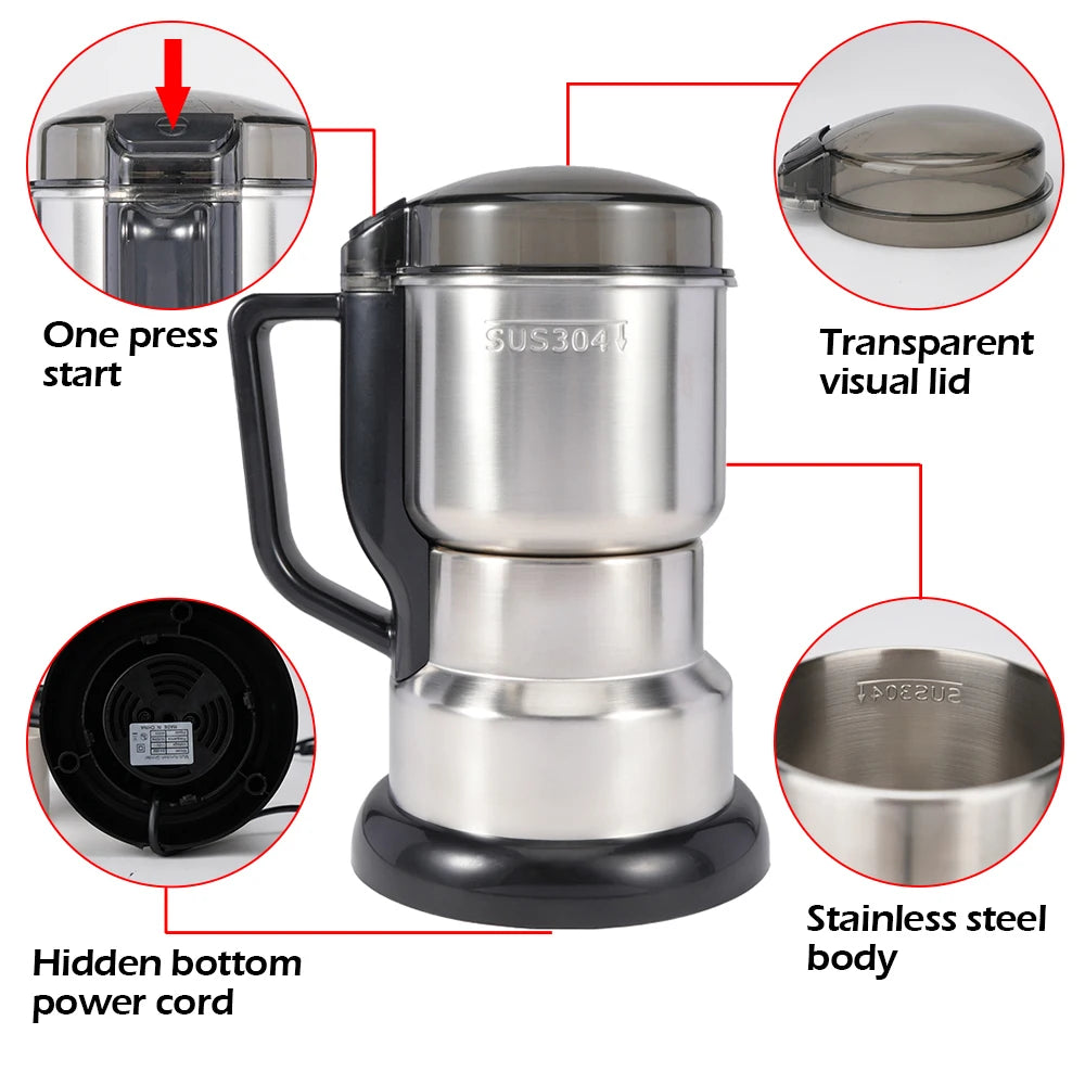 PowerGrind 400W Stainless Electric Blender