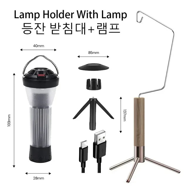 CampLite™ Foldable Camping Lantern Stand